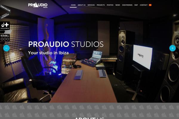 Kore theme site design template sample