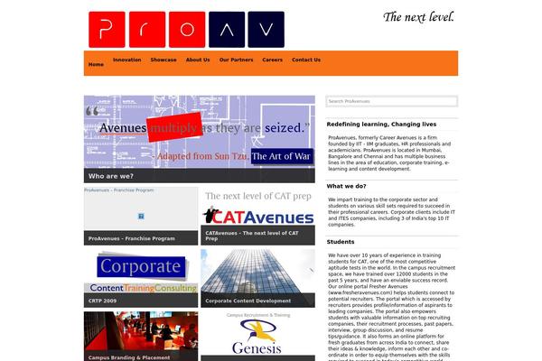 proavenues.com site used Theunstandard