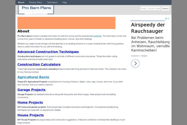 HeatMap AdAptive theme site design template sample