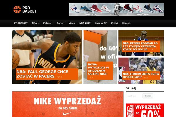 Newspaper Child theme site design template sample