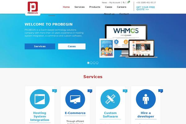 probegin.com site used Probegin