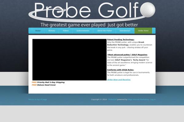 probegolf.com site used Associate