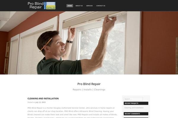 Adamos theme site design template sample