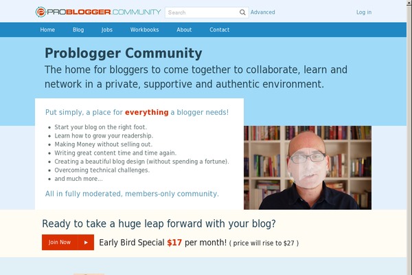 Tabs website example screenshot