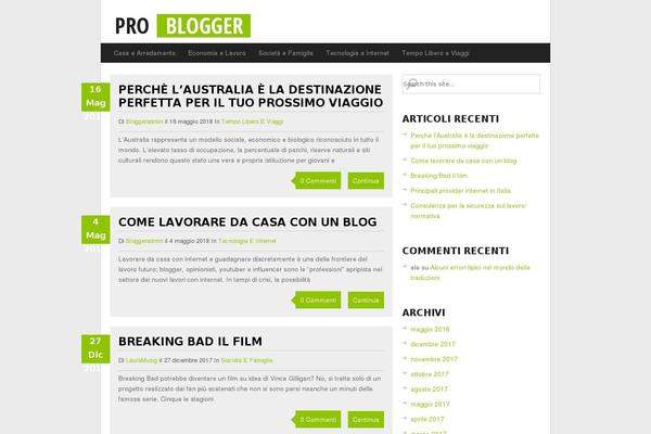 GreenChili theme site design template sample