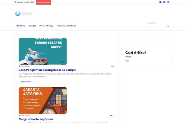 Site using Taqyeem-buttons plugin