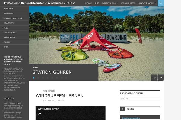 Site using Responsive Lightbox plugin