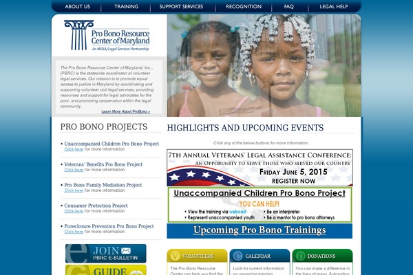 probonomd.org site used Probono