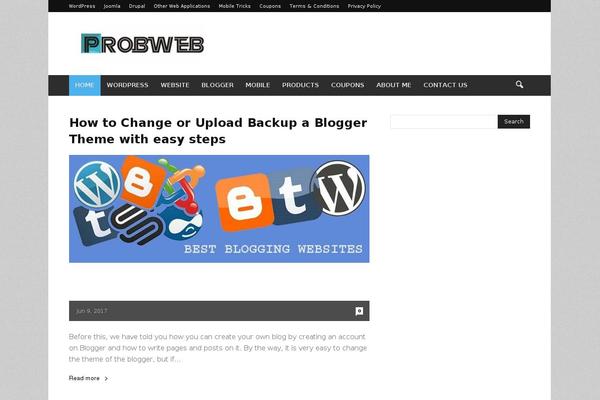 Site using Ns-author-widget plugin