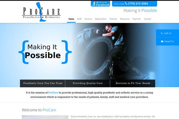 procarepando.com site used Procare