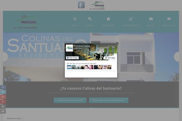 Site using Facebook Page Promoter Lightbox plugin