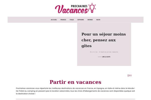 GuCherry Blog theme site design template sample