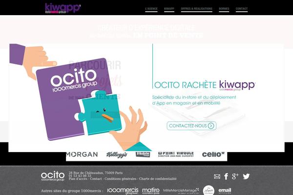 Site using Image horizontal reel scroll slideshow plugin