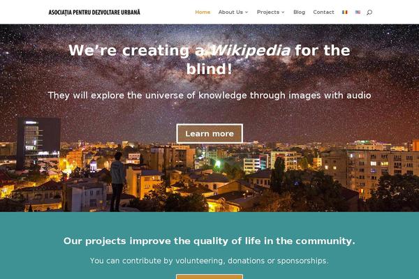 Divi-space-child theme site design template sample