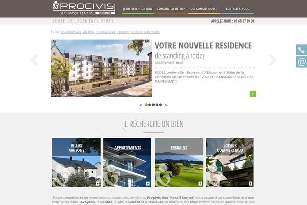 Septime theme site design template sample