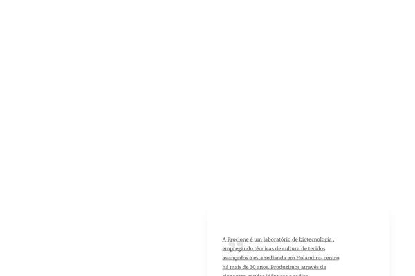 proclone.com.br site used BeTheme