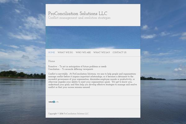 Attitude Pro theme site design template sample
