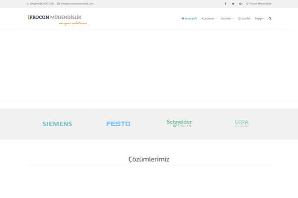 Influx theme site design template sample