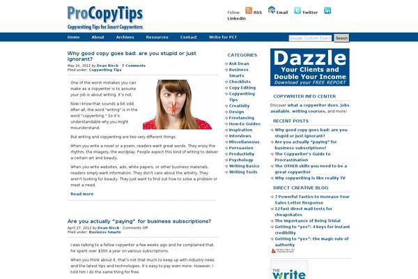 Generatepress_child theme site design template sample