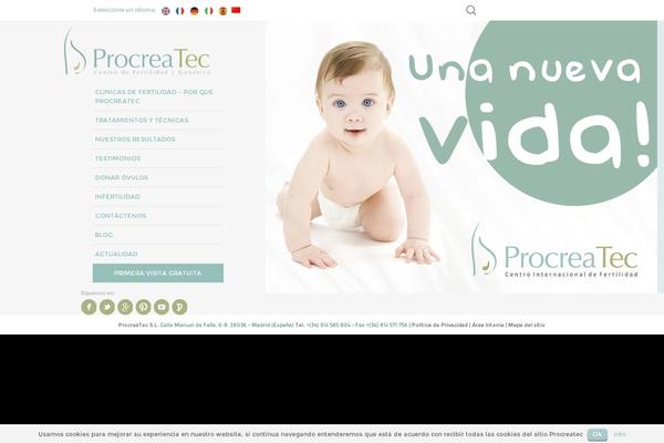 procreatec WordPress theme, websites list used procreatec theme procreatec theme websites examples