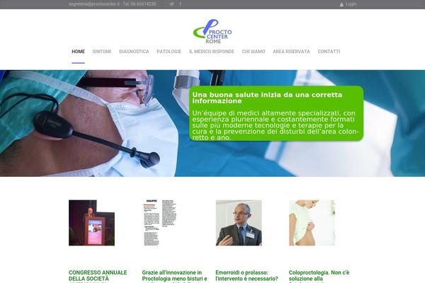 Olympus theme site design template sample