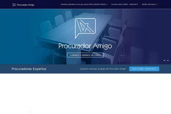 Modality theme site design template sample