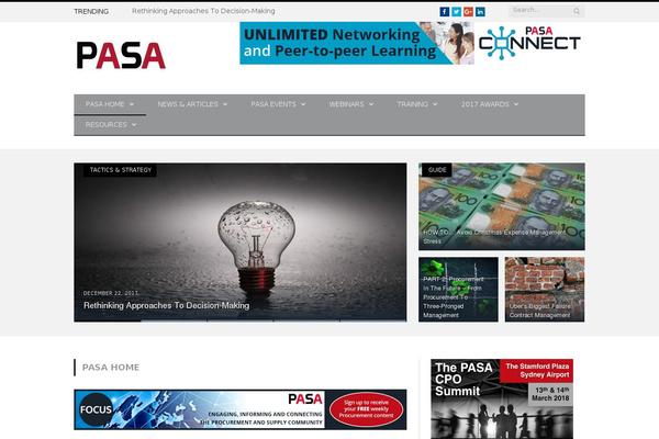 Site using UniPress API plugin