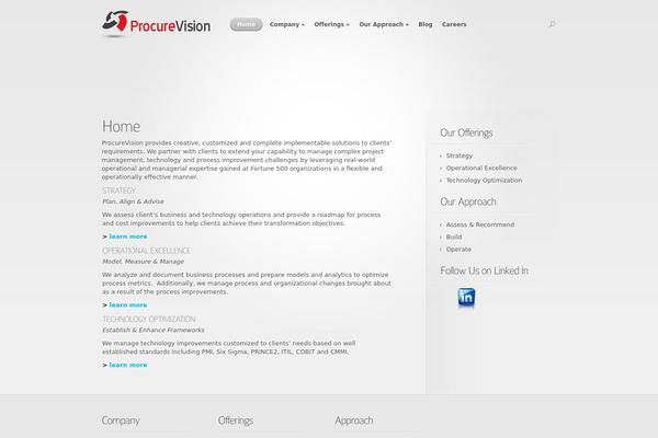 Nova theme site design template sample
