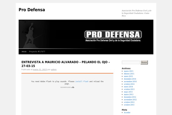 Site using Dynamic Content Gallery plugin