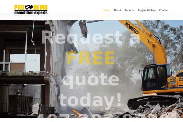 Meteor theme site design template sample