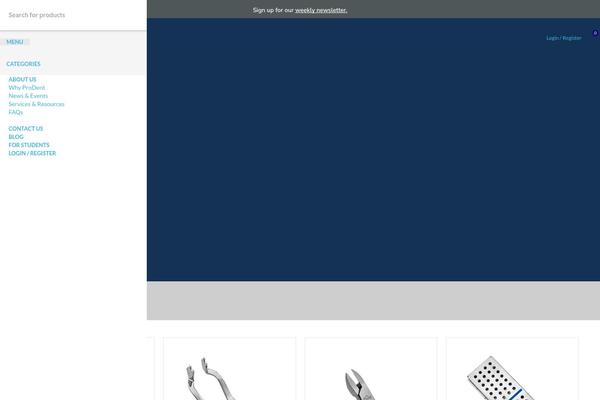Site using Woo-fly-cart plugin