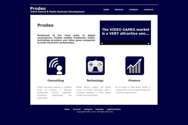 Concept theme site design template sample