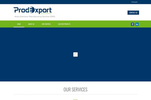 prodexport.ca site used Prodexport
