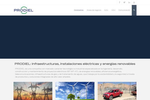 The7 theme site design template sample