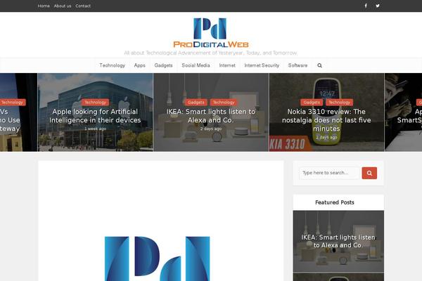 Site using Meks-easy-social-share plugin
