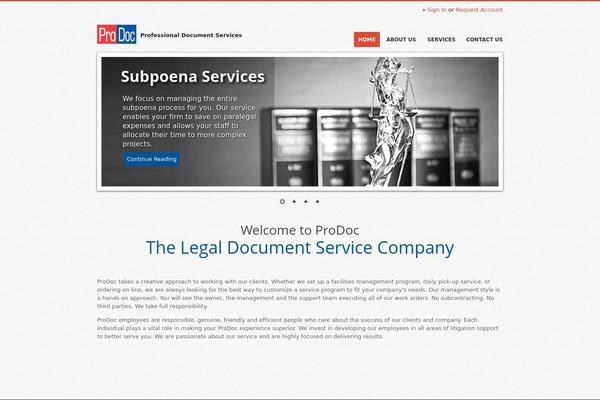 prodoccopy.com site used Powerful
