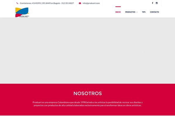 TheFox theme site design template sample