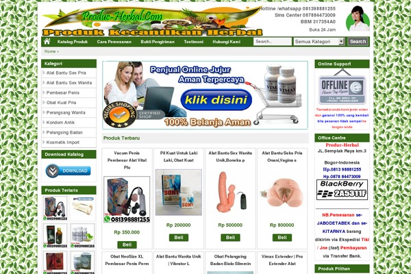 produc-herbal.com site used New-wptoko