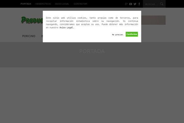 Site using Cookie-warning plugin