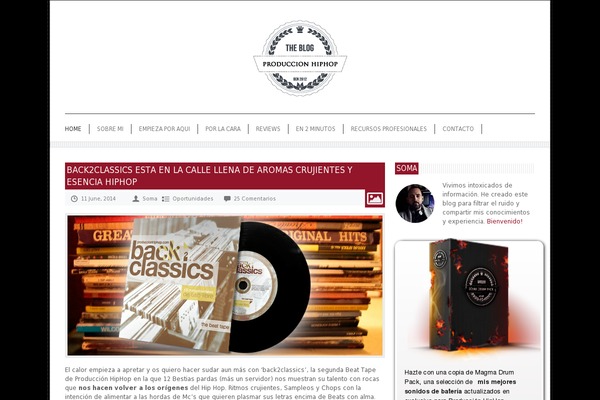 produccionhiphop.com site used Hyperbule