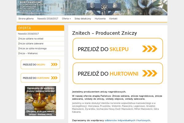 producent-zniczy.net site used Znitech
