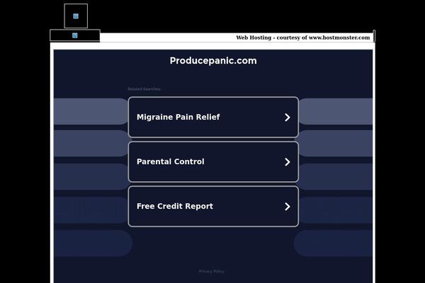 producepanic.com site used Producepanic-twentyfifteen