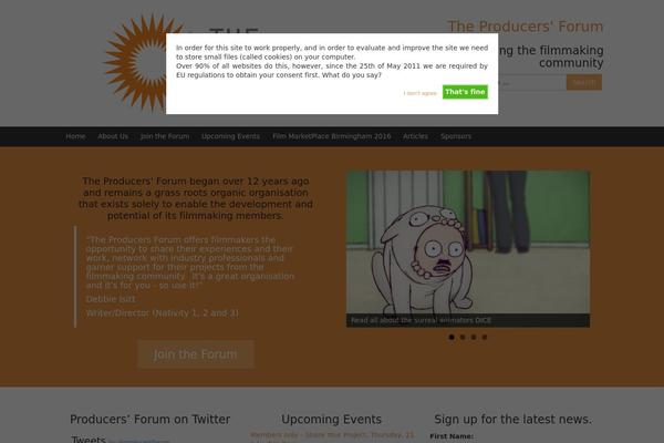 Site using Cyberchimpsoptions plugin