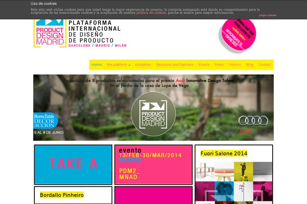 productdesignmadrid.com site used Pdm