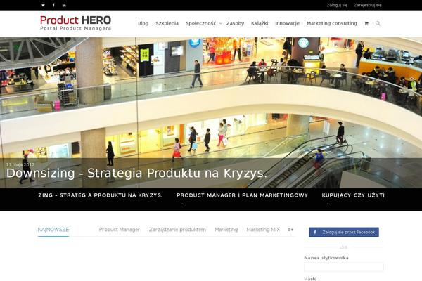 Stack theme site design template sample