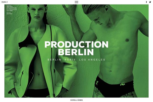 Pb theme site design template sample