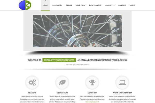 productivedesign.com site used Delicate
