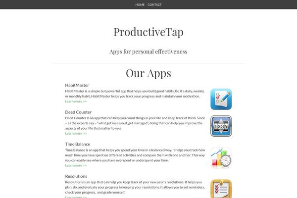 Bold Headline theme site design template sample