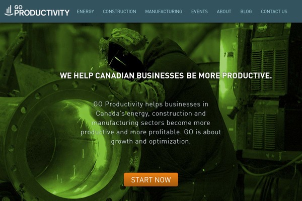 Bones theme site design template sample