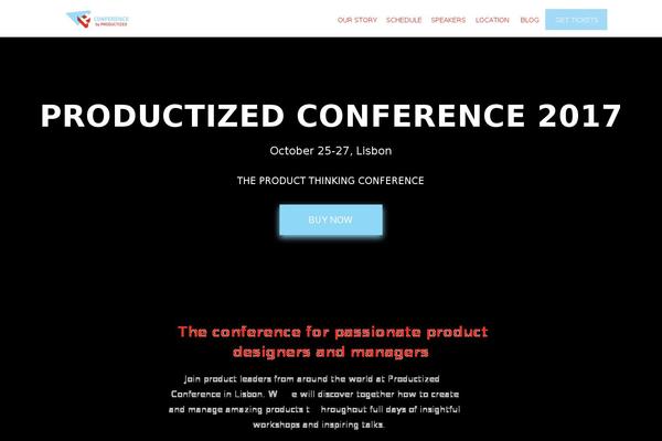 productized.co site used Conferencepro